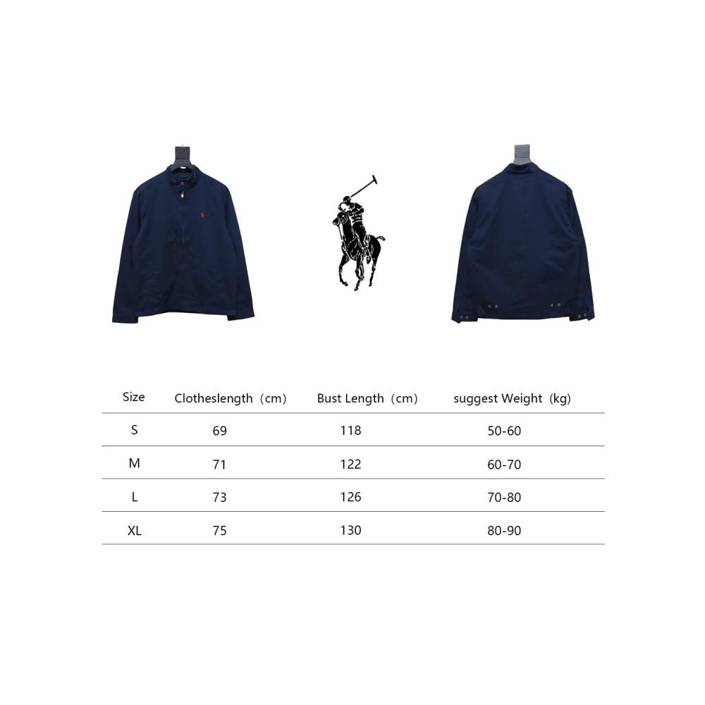 Ralph Lauren 24fwx03 Pony Logo Jacket Blue