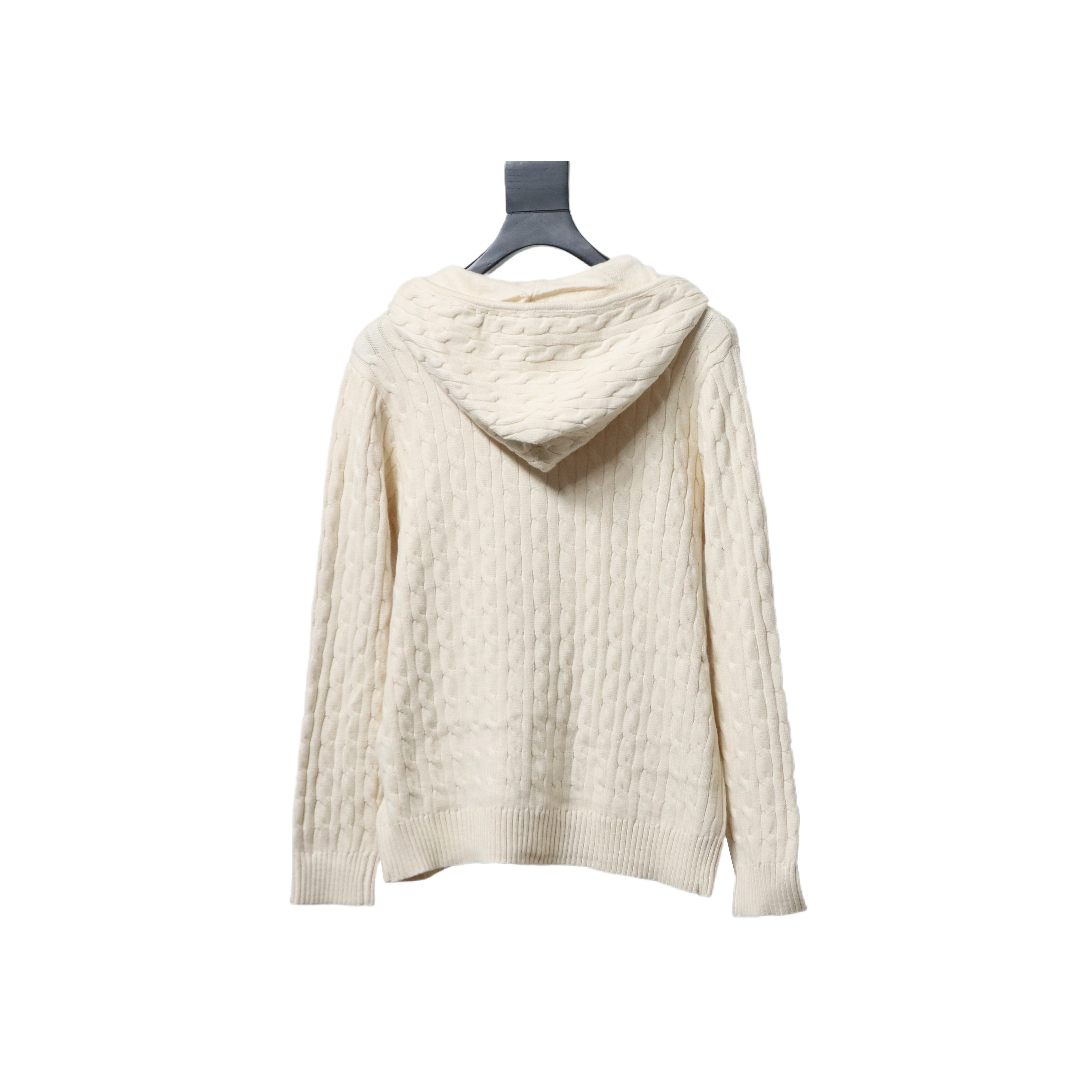 Ralph Lauren 25FW Small Label Knit Zipper Jacket Apricot