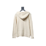 Ralph Lauren 25FW Small Label Knit Zipper Jacket Apricot