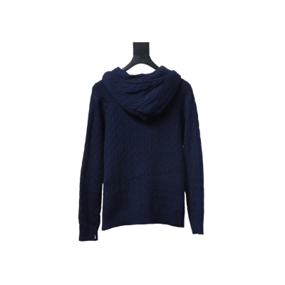 Ralph Lauren 25FW Small Label Knit Zipper Jacket Blue 02