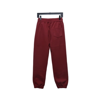 Ralph Lauren Embroidered Small Logo Trousers With Velvet Cuffs 01