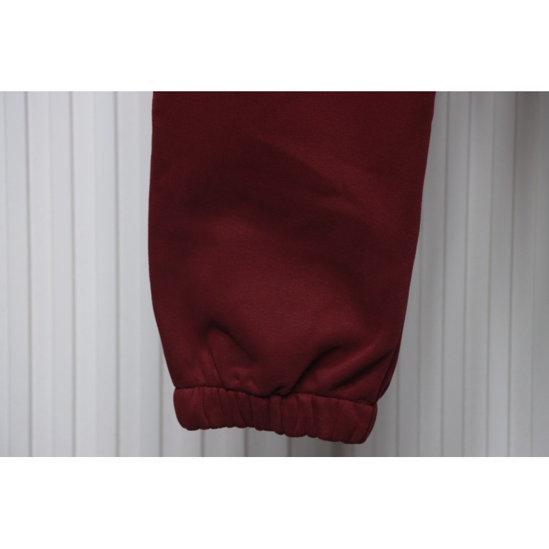 Ralph Lauren Embroidered Small Logo Trousers With Velvet Cuffs