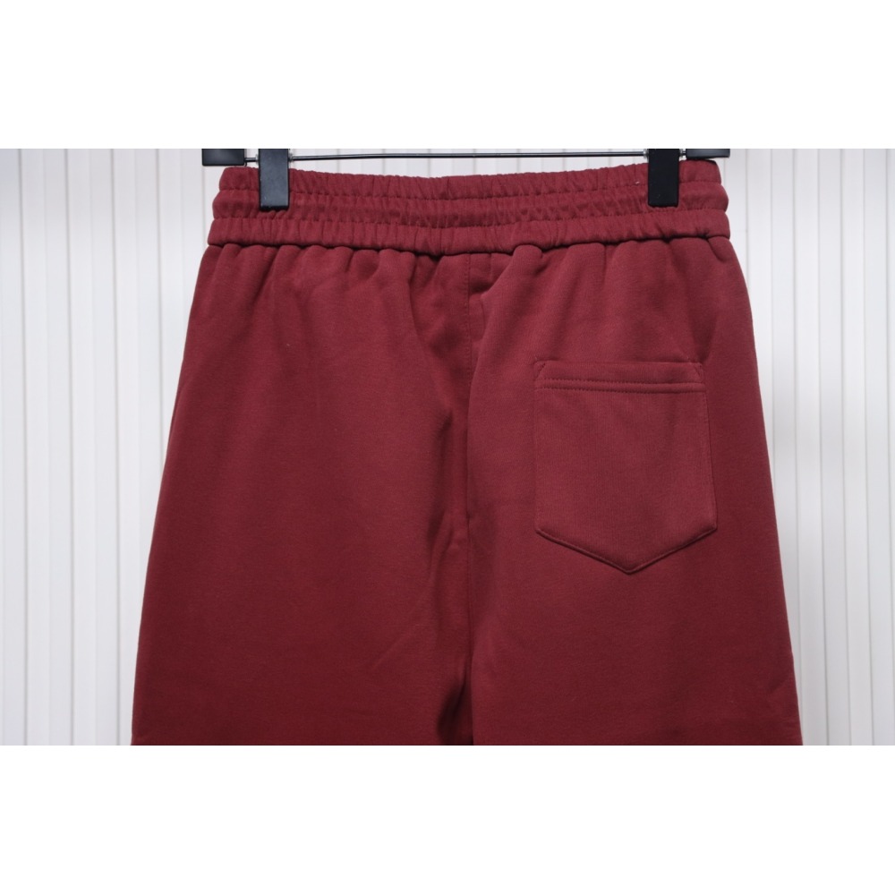 Ralph Lauren Embroidered Small Logo Trousers With Velvet Cuffs