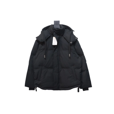 AMI 23FW Heart-Shaped Cropped Down Jacket - Correct Version Black 01