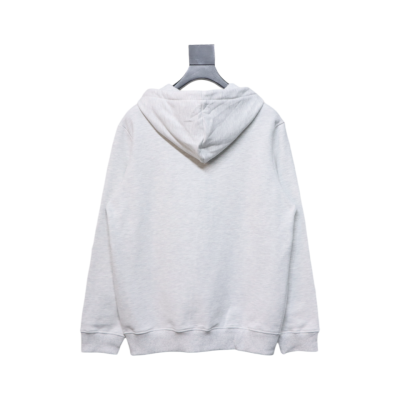 Ami Classic Heart Embroidered Zip-Up Jacket, New Early Fall Zip-Up Hoodie Grey 02