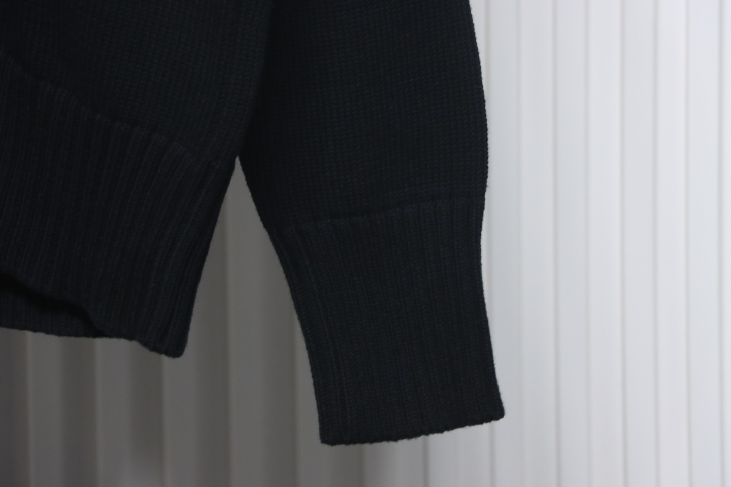 AMI PARIS 21FW Heart Embroidered Cardigan Black