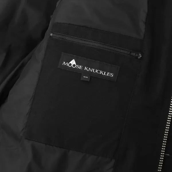 Moose Knuckles 3Q Fur Hood Parka Black（NFC)