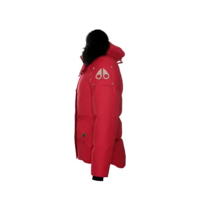 Moose Knuckles 3Q Fur Hood Parka Red（NFC) 02