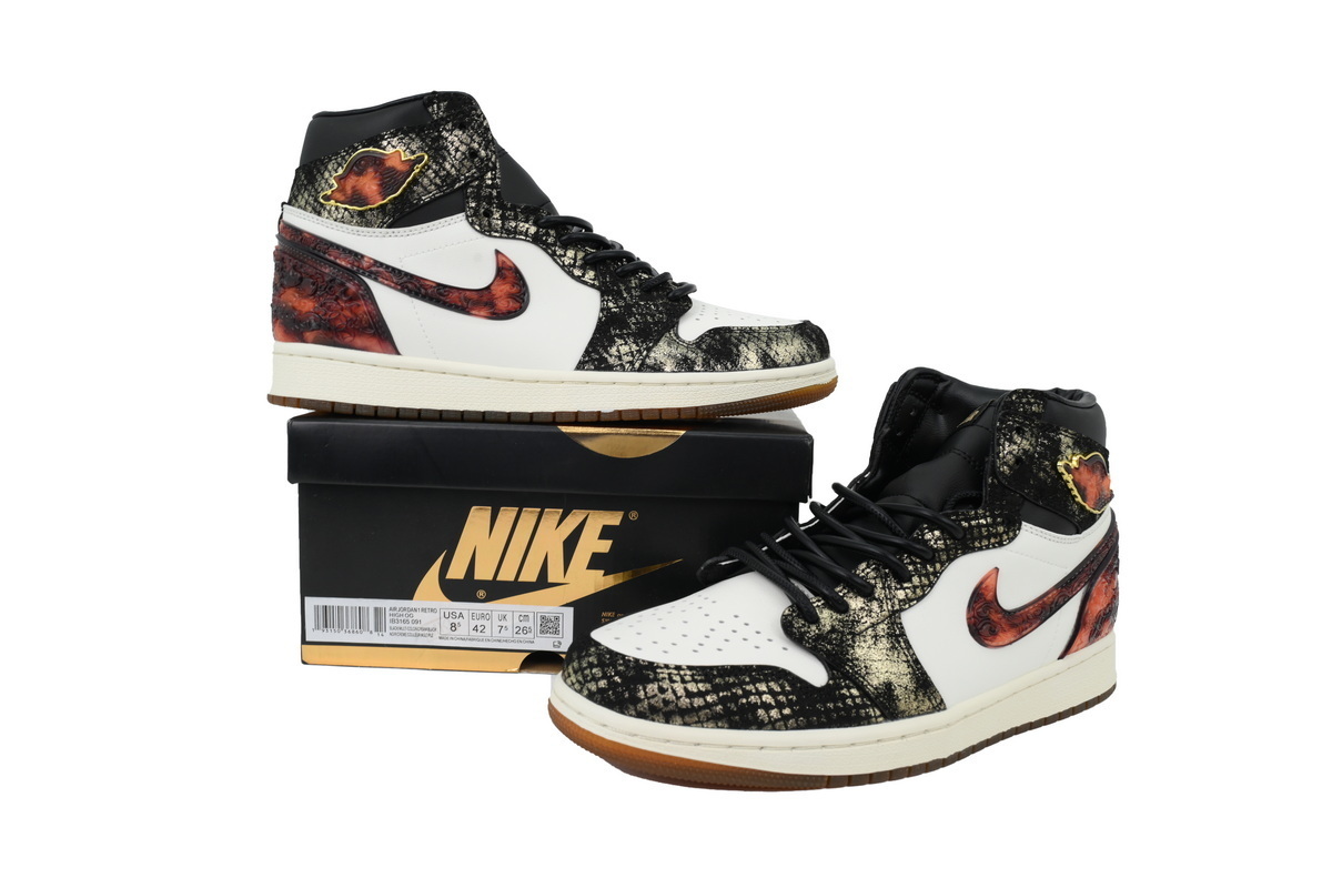 PK God Batch Air Jordan 1 Retro High OG 'Year of the Snake' IB3165-091
