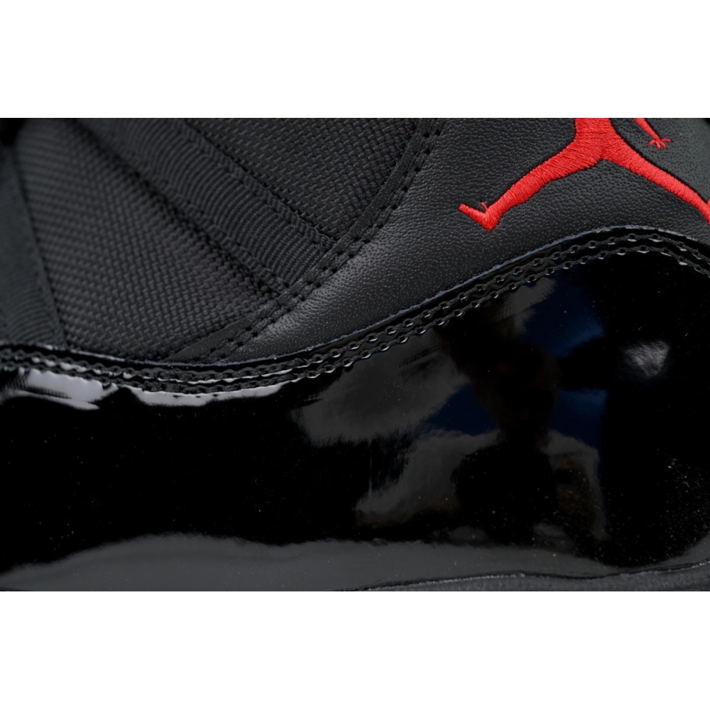 PK God Batch Nike Air Jordan 11 Retro New Black Red 378037-326