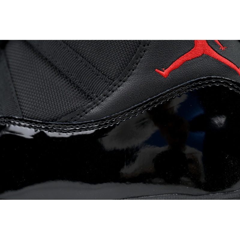 PK God Batch Nike Air Jordan 11 Retro New Black Red 378037-326