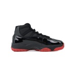 PK God Batch Nike Air Jordan 11 Retro New Black Red 378037-326