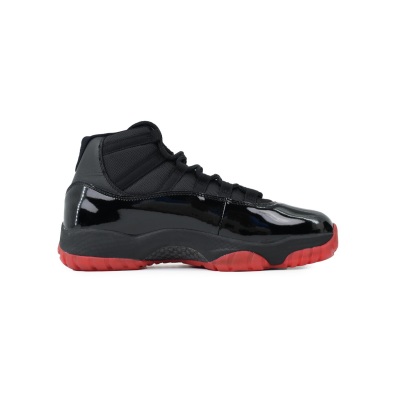 PK God Batch Nike Air Jordan 11 Retro New Black Red 378037-326 02