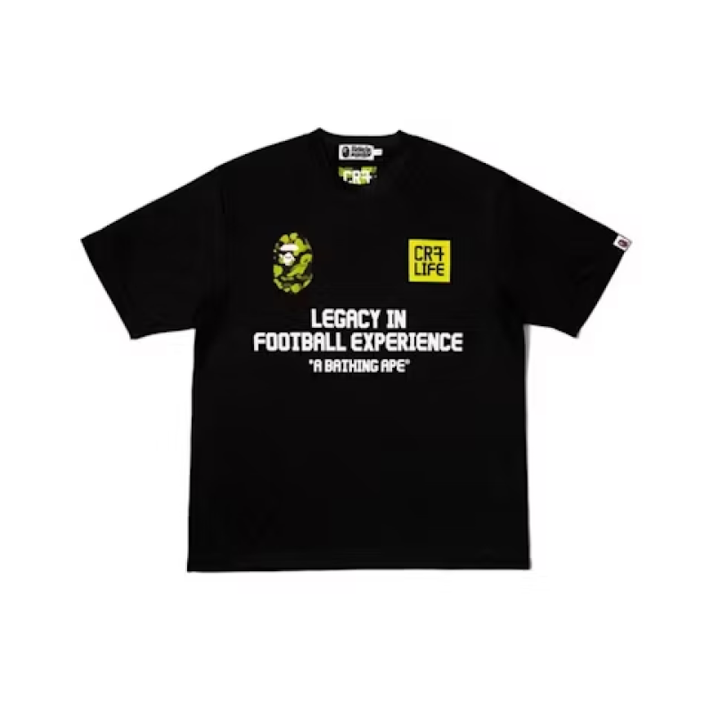 BAPE x CR7Life Ronaldo 7 T-shirt
