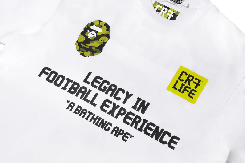BAPE x CR7Life Ronaldo 7 T-shirt