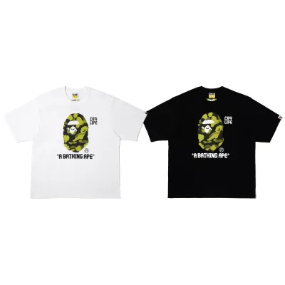 BAPE x CR7 Life Big Ape Head Reflection Camo Tee 01