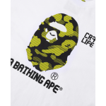 BAPE x CR7 Life Big Ape Head Reflection Camo Tee