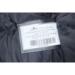 Moose Knuckles Men's Balistic Bomber Zip-Up Fur Jacket White