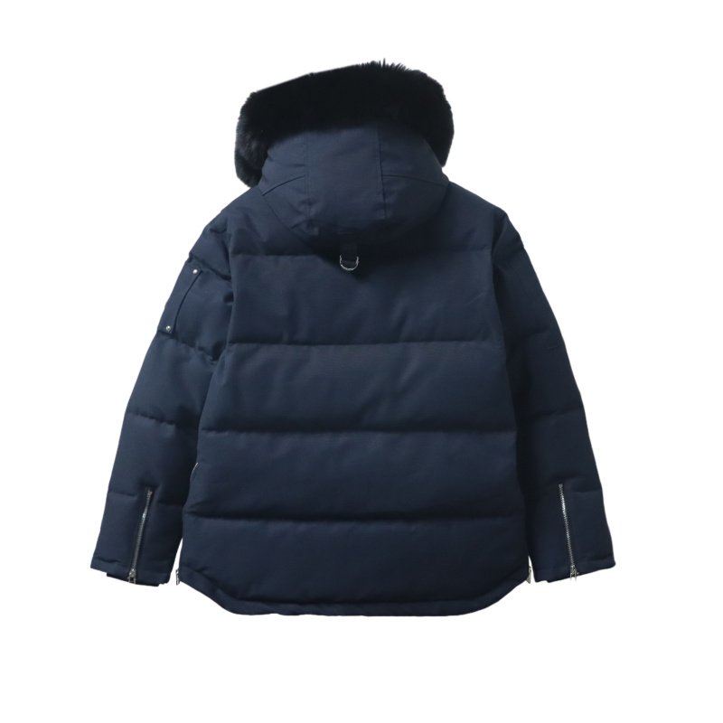 Moose Knuckles Men's Shearling 3Q Jacket Dark Blue