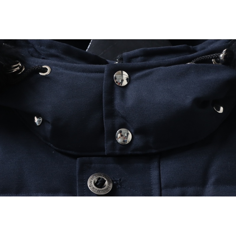 Moose Knuckles Men's Shearling 3Q Jacket Dark Blue