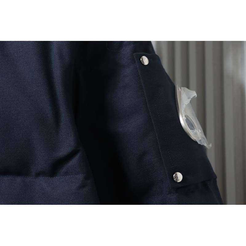 Moose Knuckles Men's Shearling 3Q Jacket Dark Blue