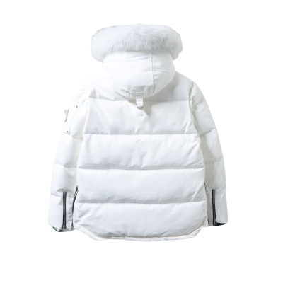 Moose Knuckles Men's Shearling 3Q Jacket White 02