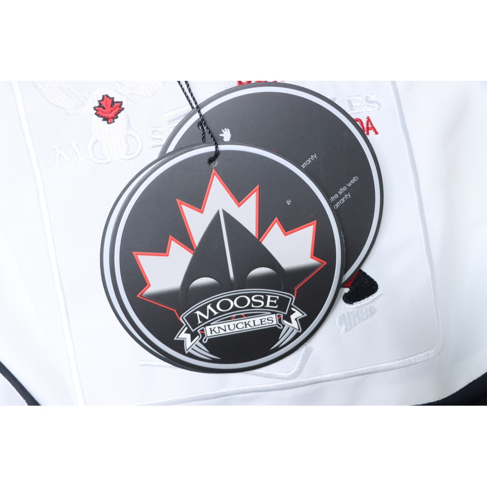 Moose Knuckles Men's Shearling 3Q Jacket White