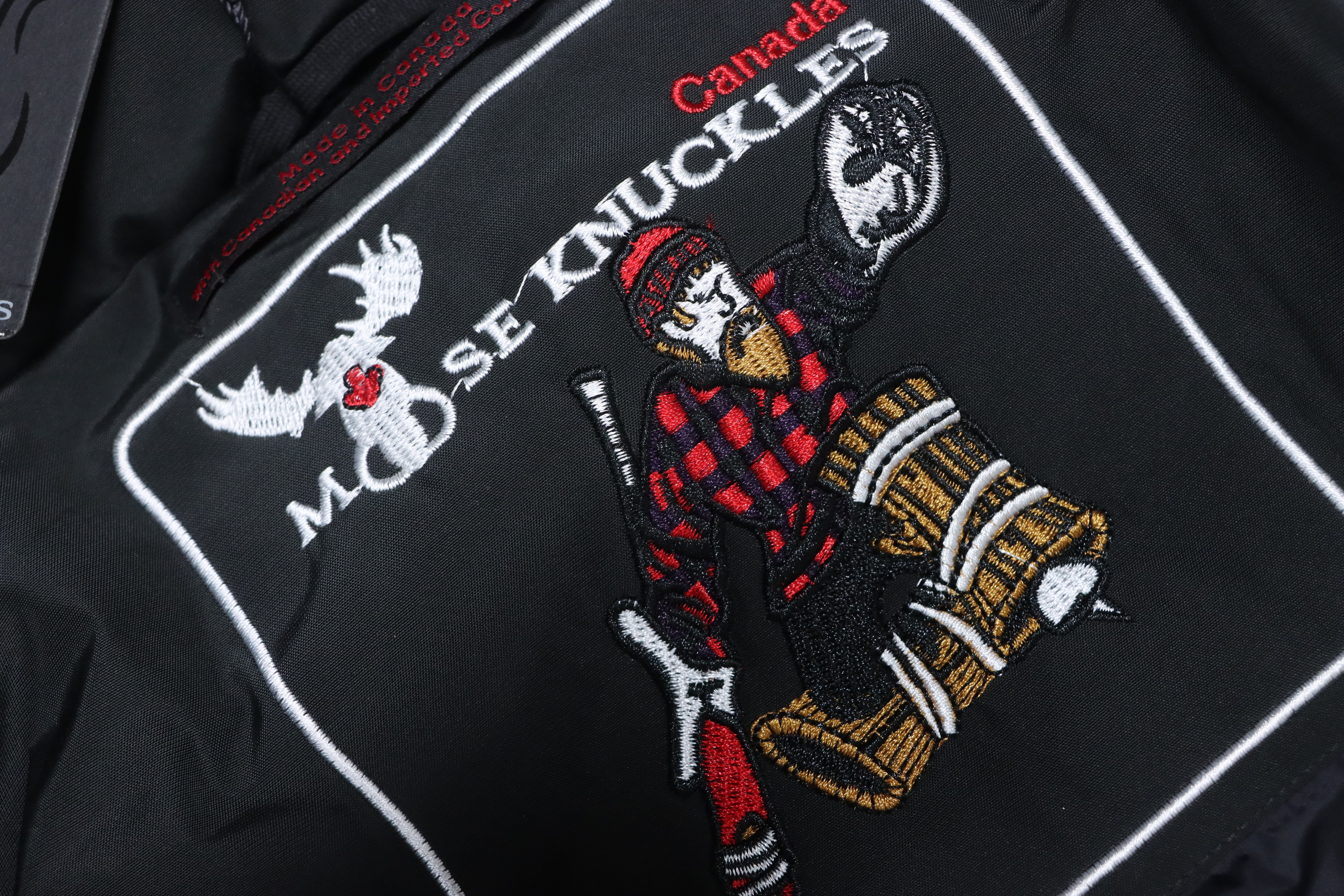 Moose Knuckles Onyx Shearling Big Rider Parka Black