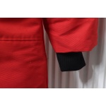 Moose Knuckles Women's Debbie Down Bomber Jacket Red