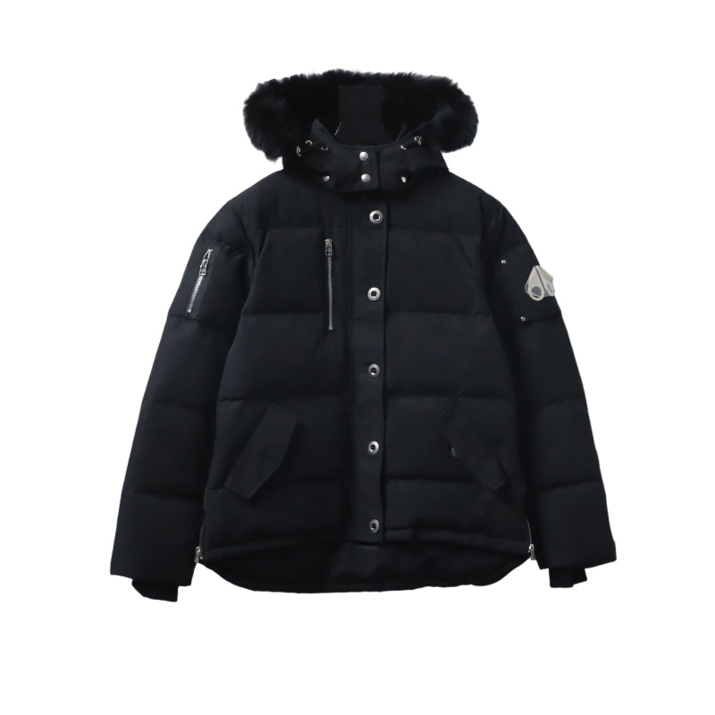 Moose Knuckles Women's Shearling 3Q Jacket Black