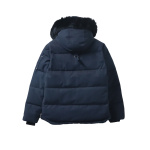 Moose Knuckles Women's Shearling 3Q Jacket Dark Blue