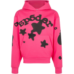 Sp5der Beluga Hoodie Pink