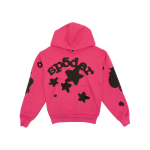 Sp5der Beluga Hoodie Pink