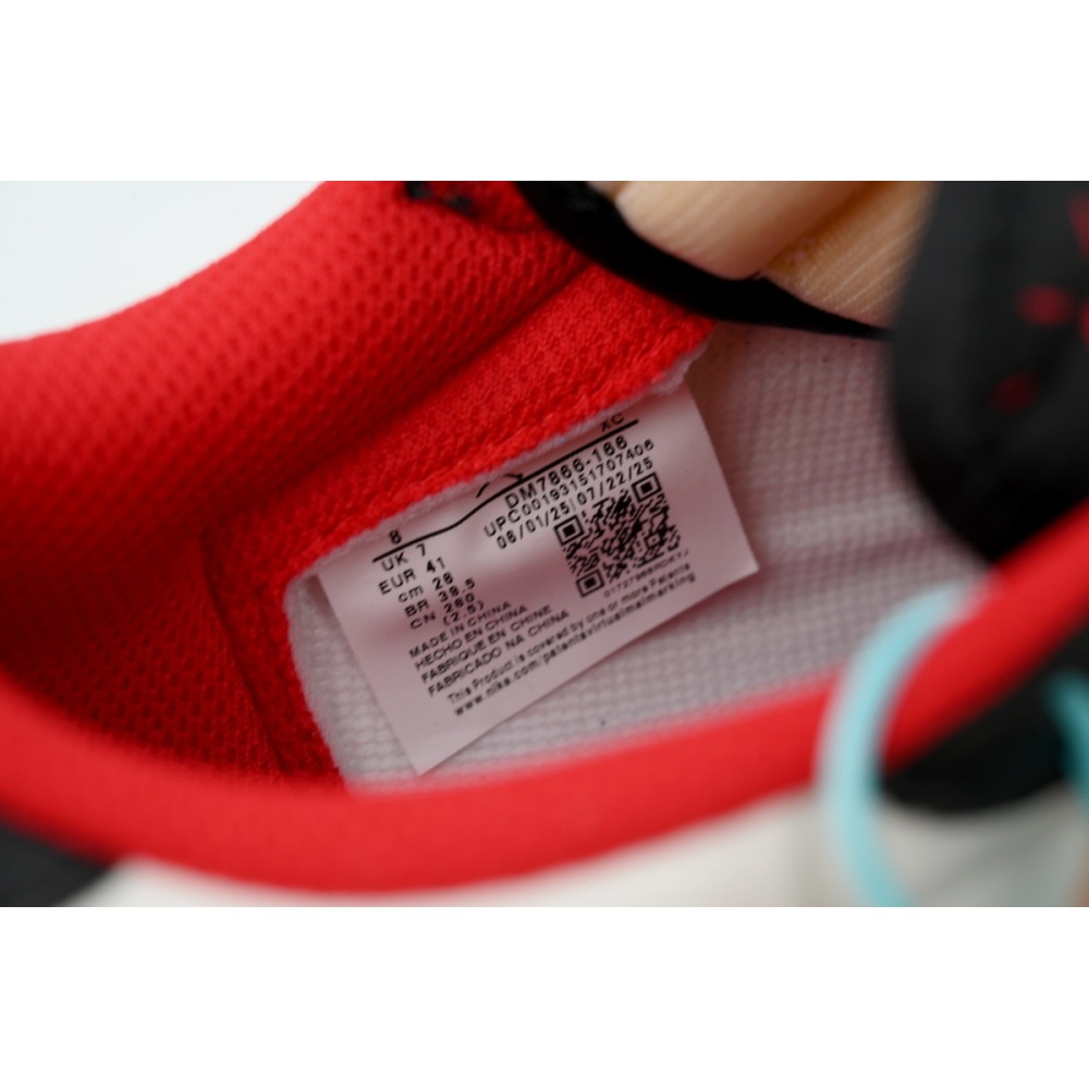 LJR Batch Travis Scott x Air Jordan 1 Black White Red Hook DM7866-166