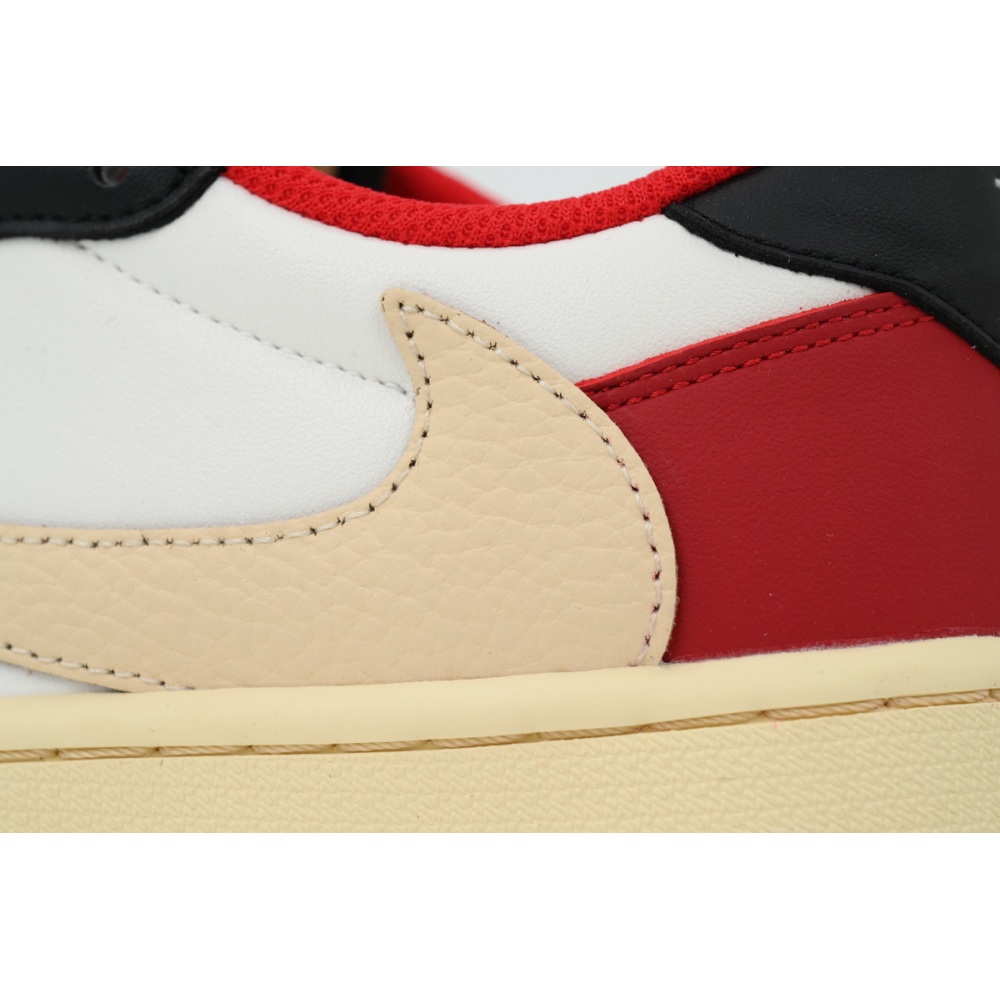 LJR Batch Travis Scott x Air Jordan 1 Black White Red Hook DM7866-166