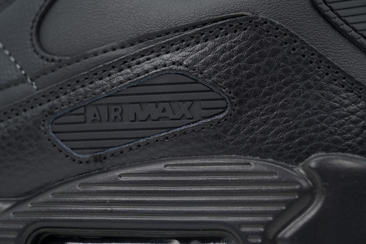 Nike Air Max 90 Leather Triple Black CZ5594-001