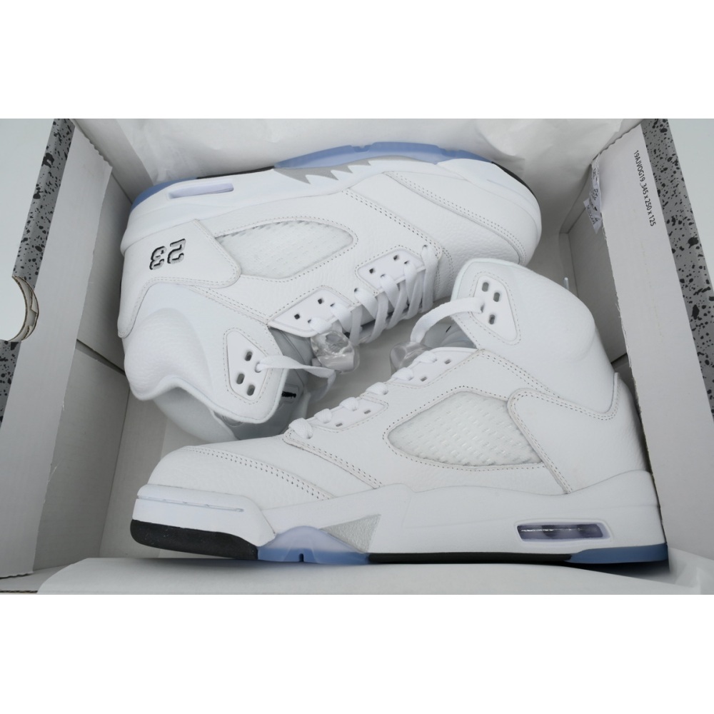 PK God Batch Air Jordan 5 Retro 'White Metallic' 2026 HQ7978-103