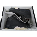 PK God Batch Air Jordan 5 Retro PSG Paris Saint-Germain Off Noir HQ3004-001