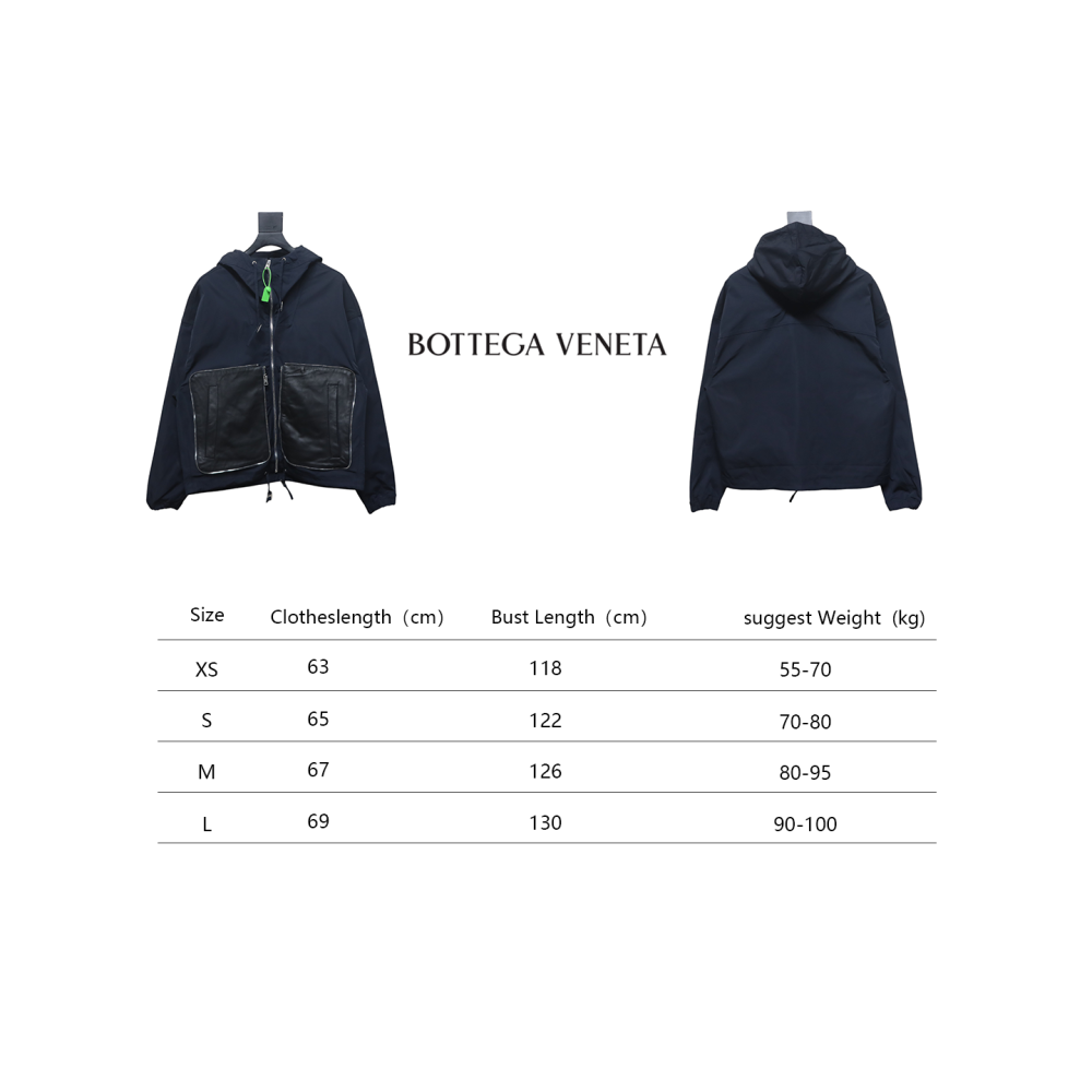 Bottega Veneta 24FW Lambskin Jacket Black
