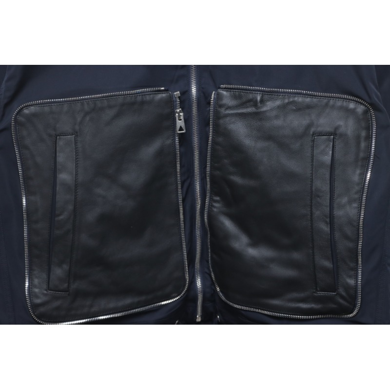 Bottega Veneta 24FW Lambskin Jacket Black