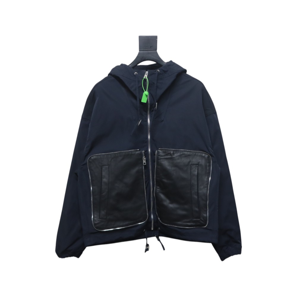 Bottega Veneta 24FW Lambskin Jacket Black