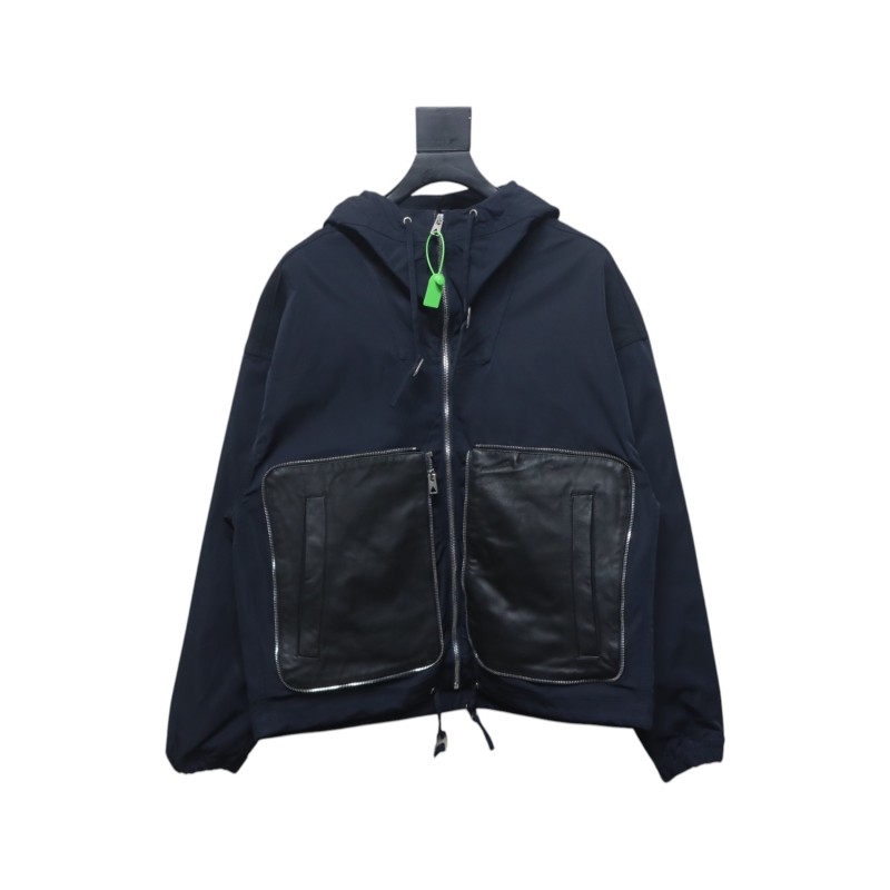 Bottega Veneta 24FW Lambskin Jacket Black