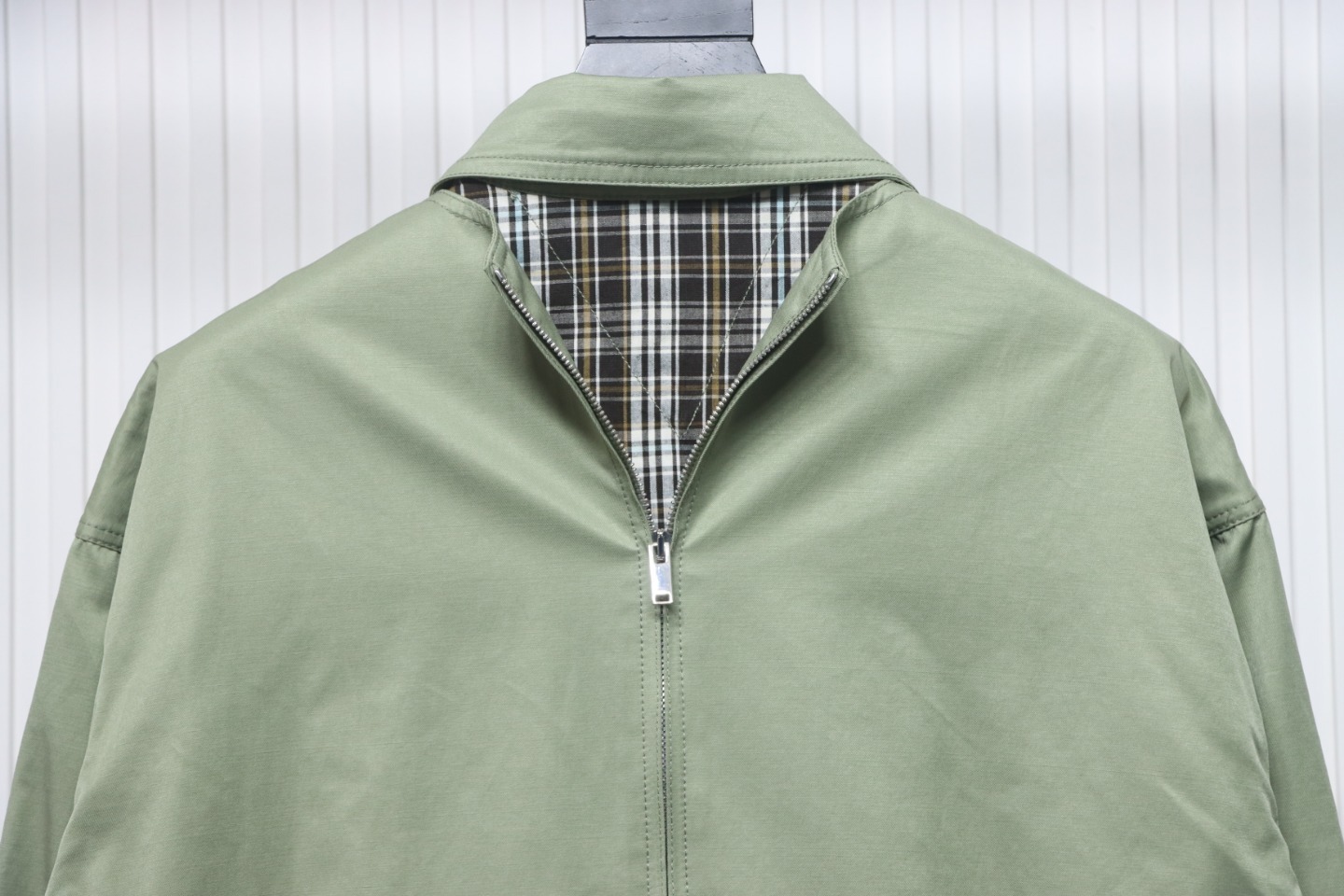 Bottega Veneta 24FW Lambskin Jacket Green