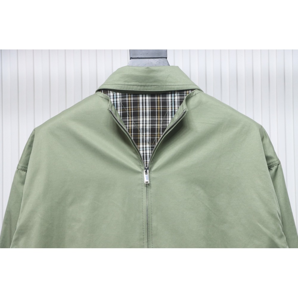 Bottega Veneta 24FW Lambskin Jacket Green