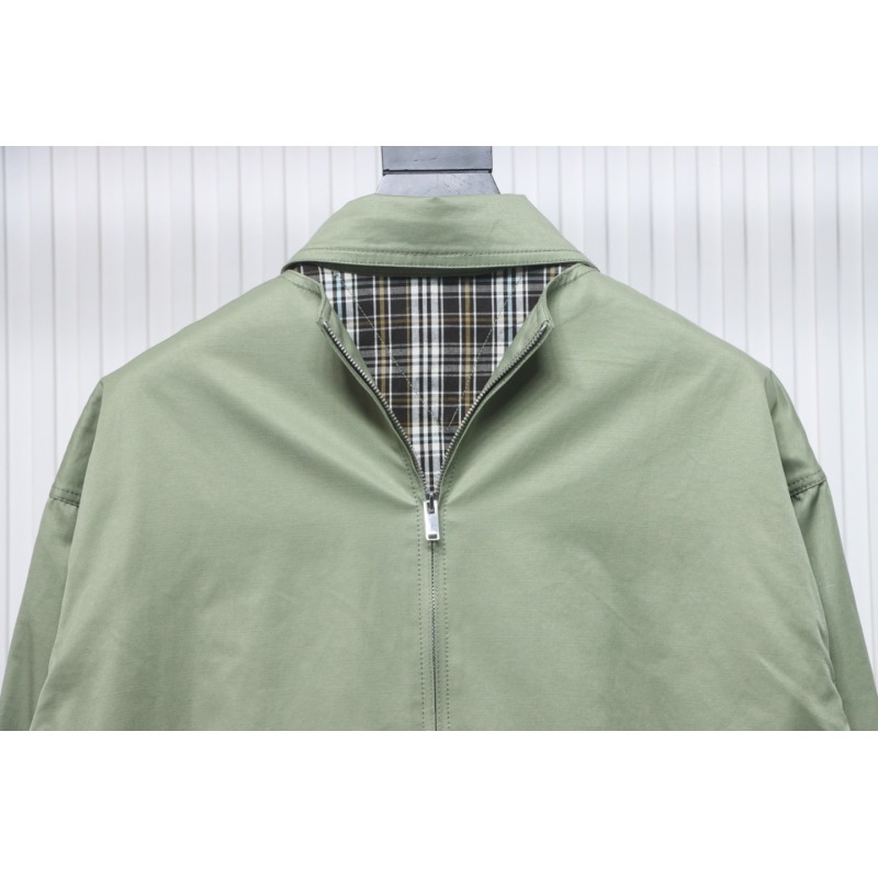 Bottega Veneta 24FW Lambskin Jacket Green
