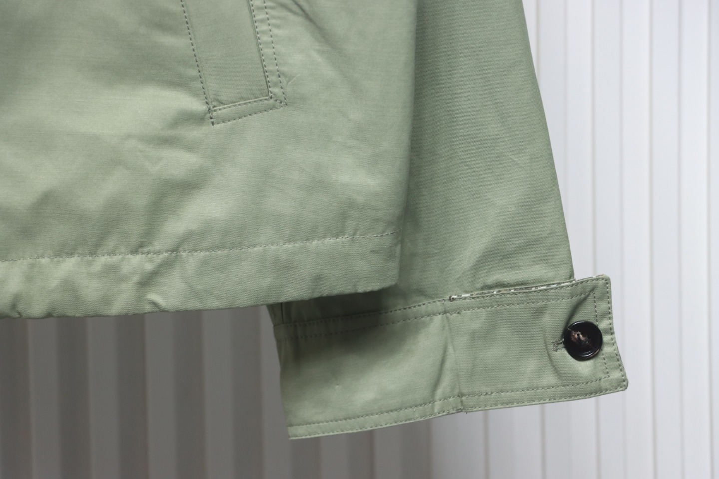 Bottega Veneta 24FW Lambskin Jacket Green