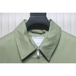 Bottega Veneta 24FW Lambskin Jacket Green