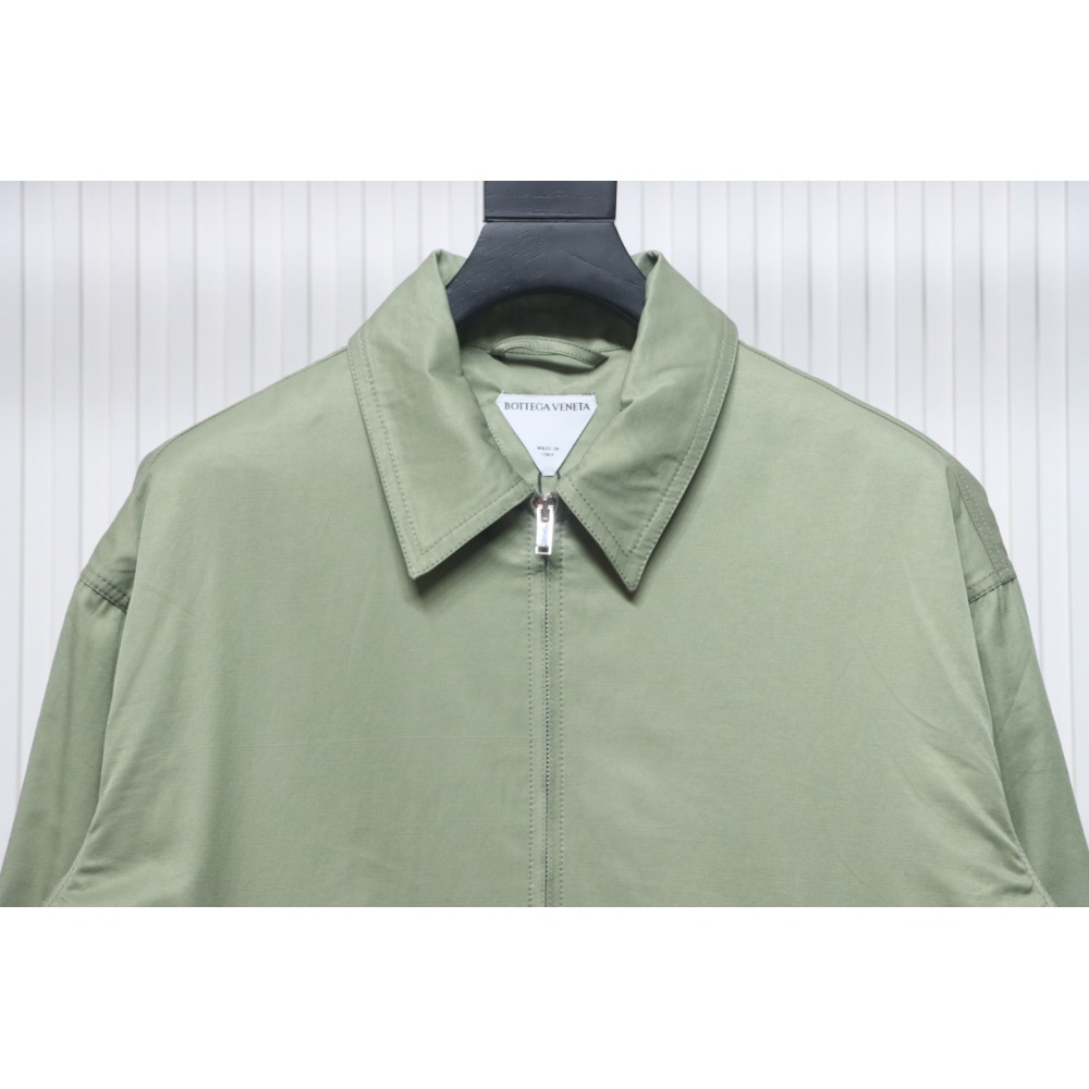 Bottega Veneta 24FW Lambskin Jacket Green