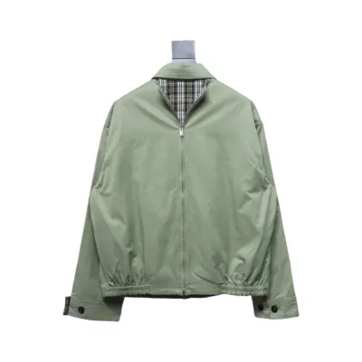 Bottega Veneta 24FW Lambskin Jacket Green 01