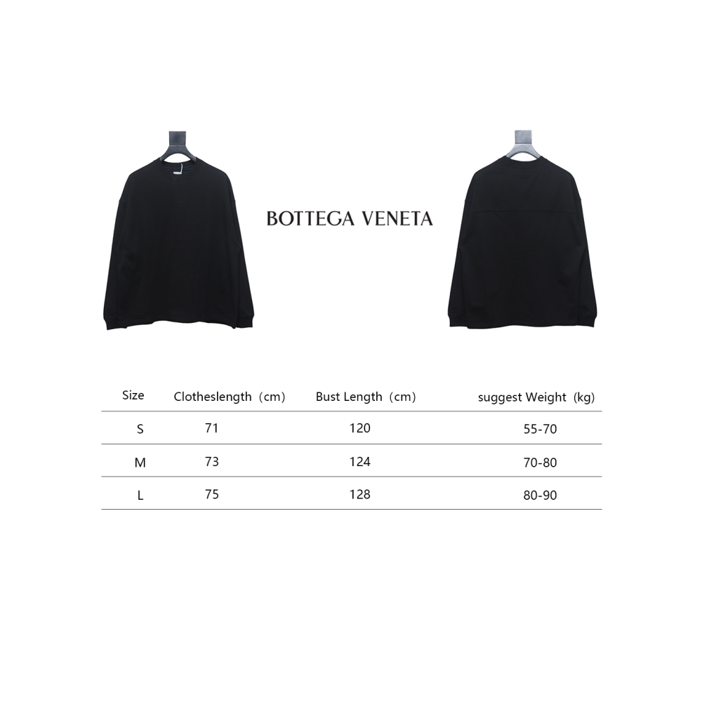Bottega Veneta 24FW Loose Long Sleeve Black